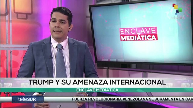 Trump y su amenaza internacional ENCLAVE MEDIÁTICA EDICIÓN CENTRAL 07-01-2025