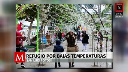 Por periodo invernal, habilitan albergue para personas vulnerables en Tamazunchale