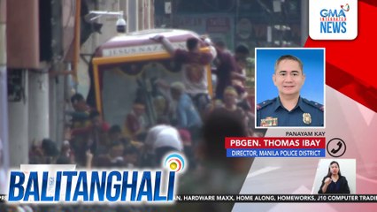 Panayam kay PBGen. Thomas Ibay, Dir., Manila Police District (January 10, 2025) | Balitanghali