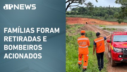 Barragem do Sapé, em MG, apresenta iminente risco de colapso