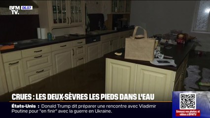 "On s'est fait un peu surprendre": la commune de Saint-Loup-Lamairé (Deux-Sèvres) les pieds dans l'eau après la crue du Thouet