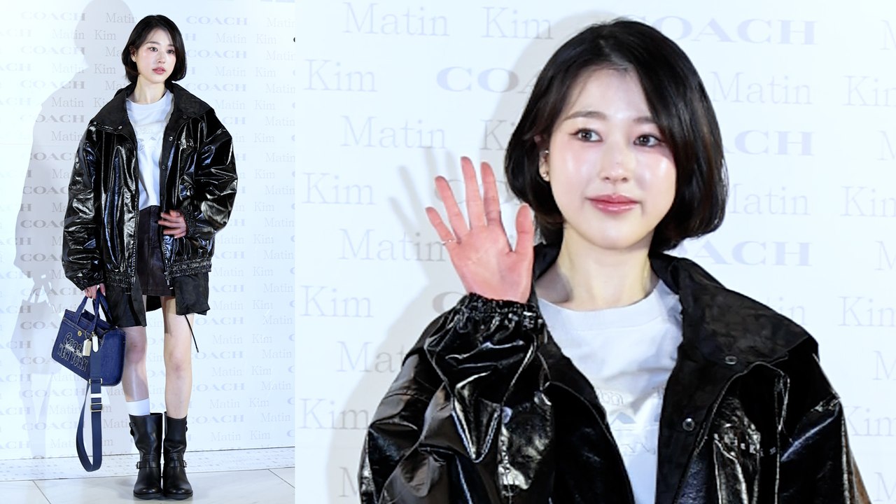 '장원영 언니' 장다아(JANG DA A), 코치 마뗑킴 팝업 등장