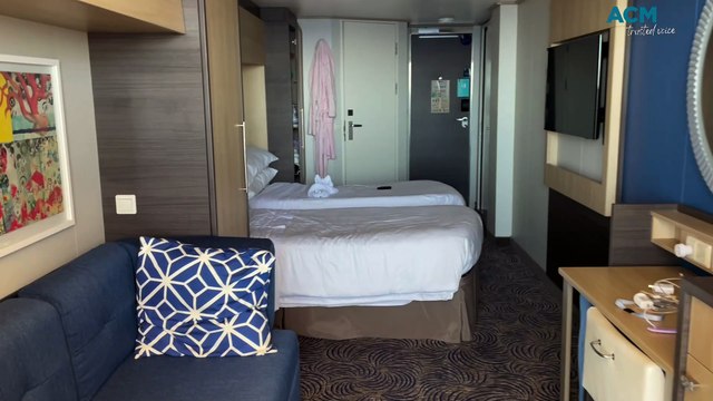 Connecting balcony rooms on the Quantum of the Seas cruise ship