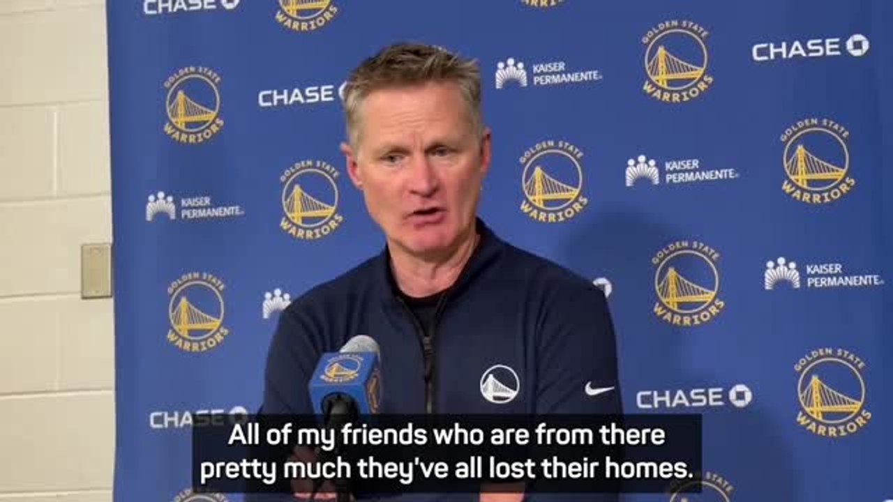 Steve Kerr opens up after losing childhood home in LA wildfires