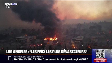 Los Angeles: les incendies les "plus dévastateurs" de l'histoire de la Californie sont toujours hors de contrôle