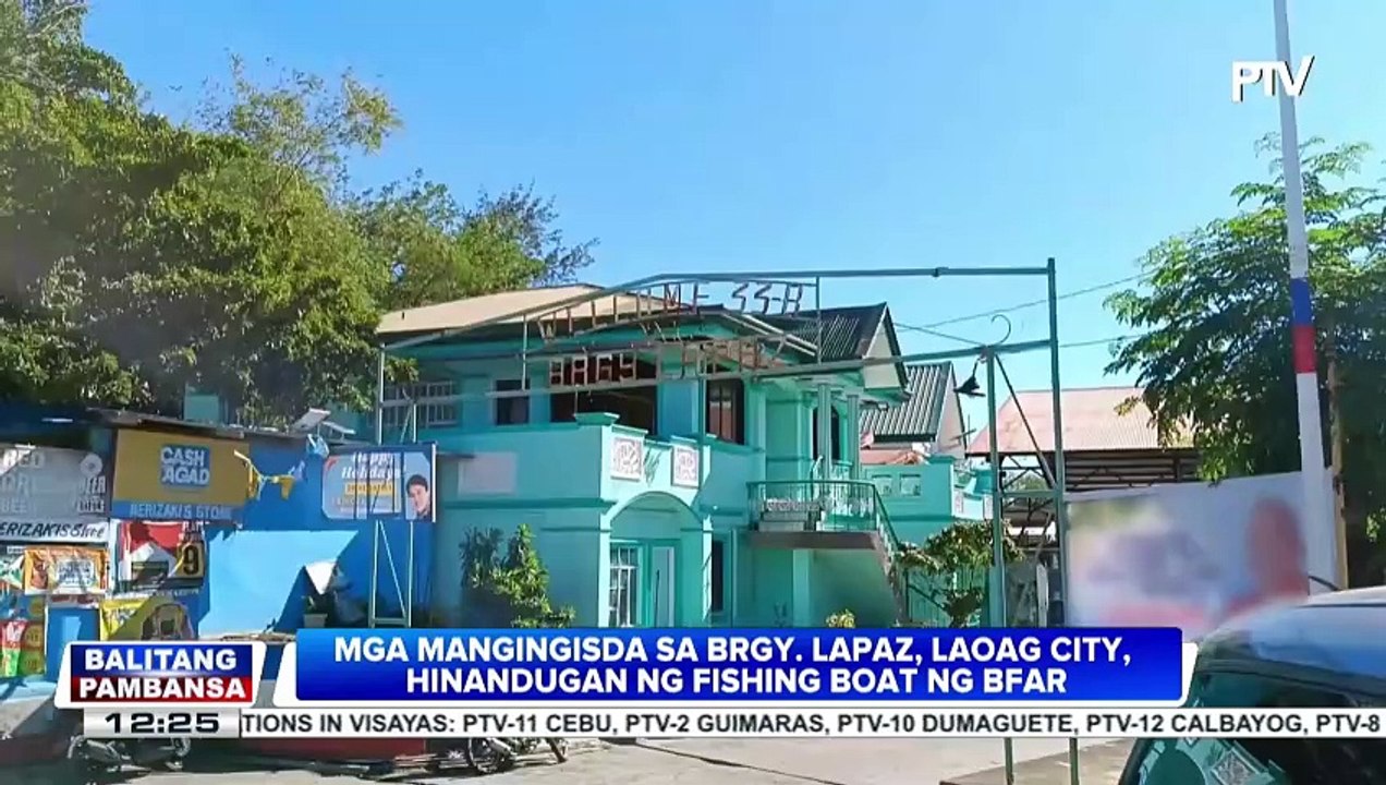 Mga mangingisda sa Brgy. Lapaz, Laoag, hinandugan ng fishing boat ng BFAR