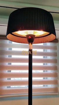 Energy Efficient 1500W Electric Infrared Heaters Free Standing Patio Space Silent Room Heater Portable Heaters