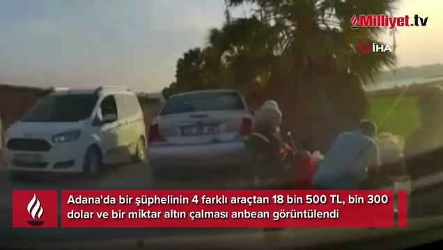 Soğukkanlı hırsız pes dedirtti! Piknik yapan ailenin ruhu duymadı