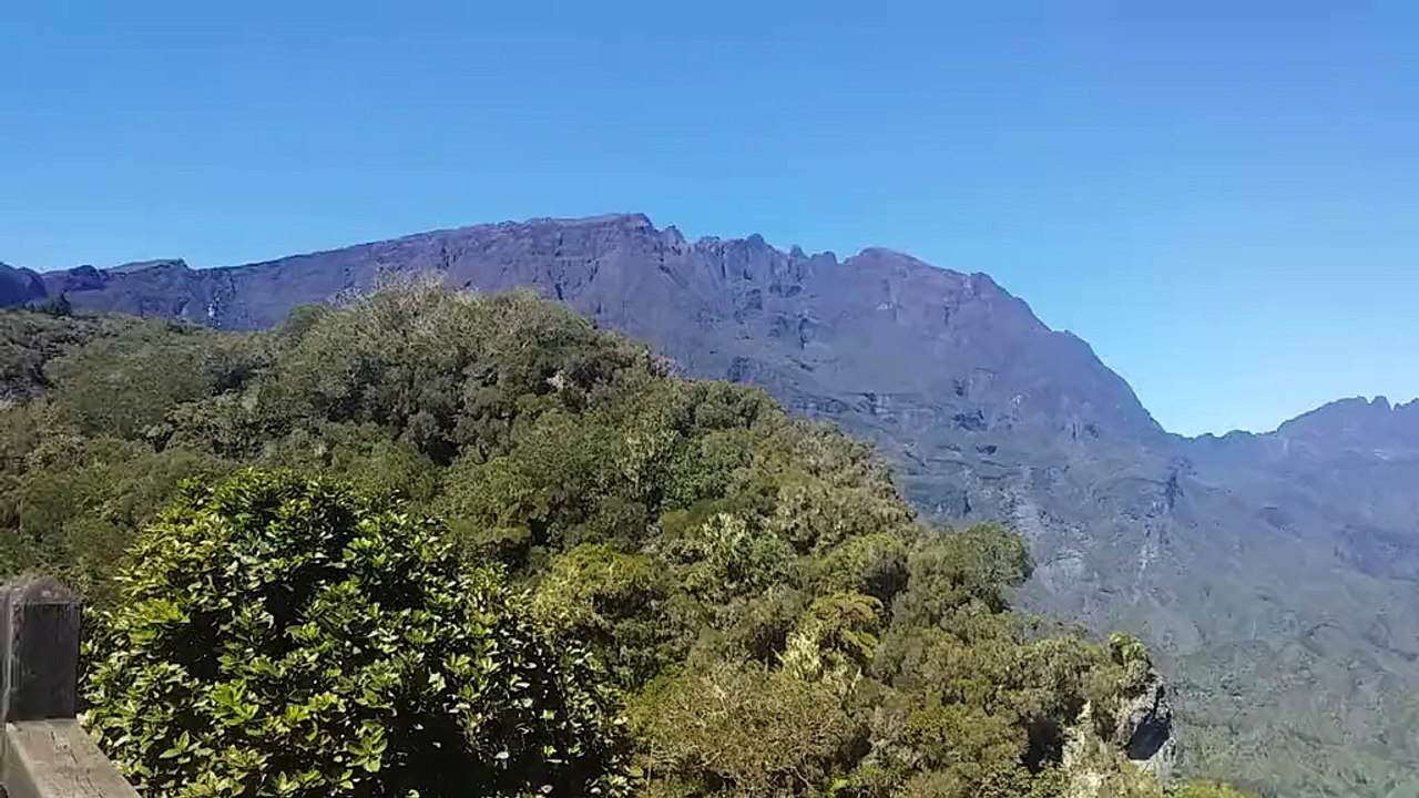 Rempart de l'île de la Réunion
