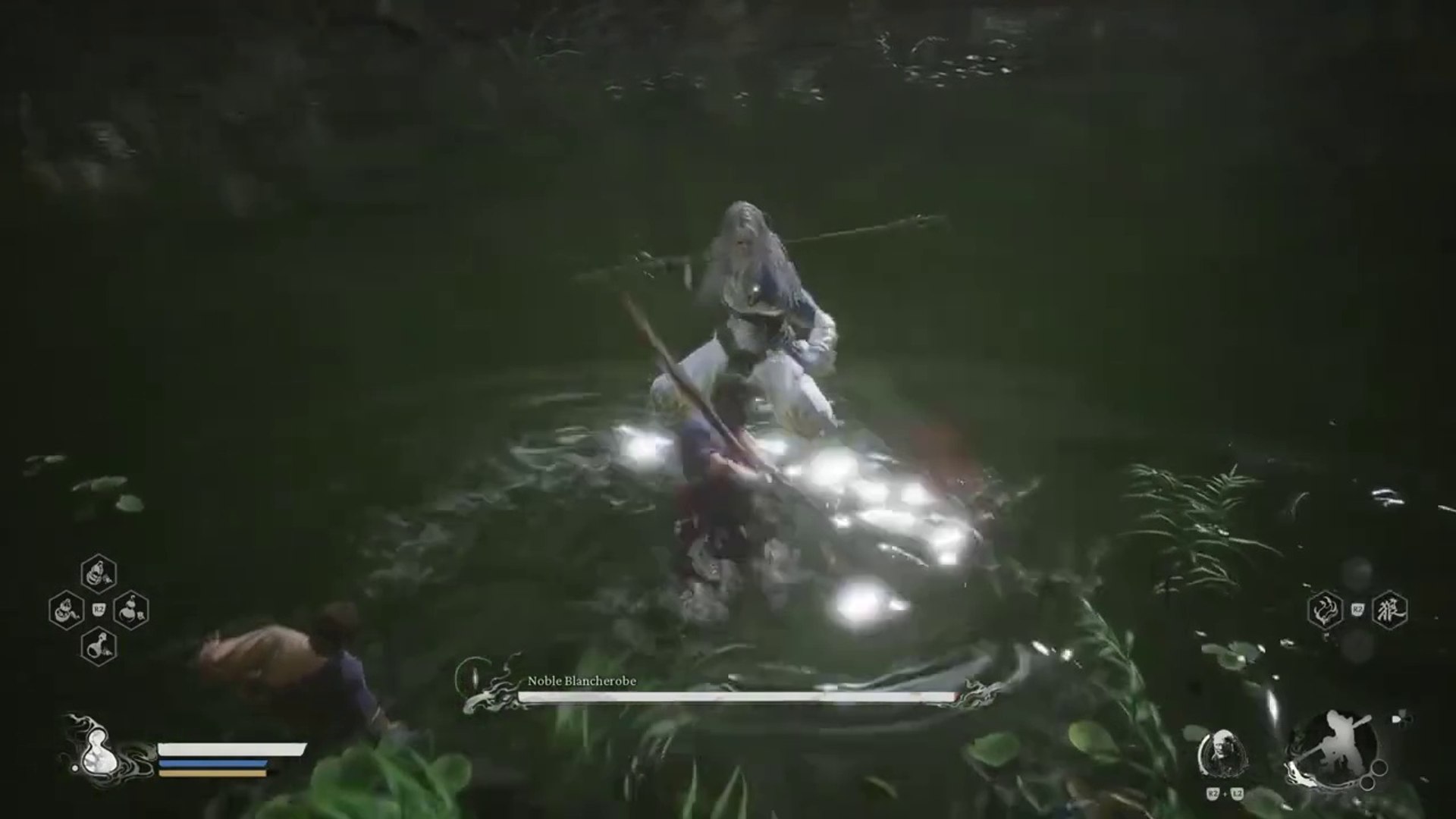 ⁣Vaincre le noble blancherobe et débloquer des secrets cachés dans black myth wukong !