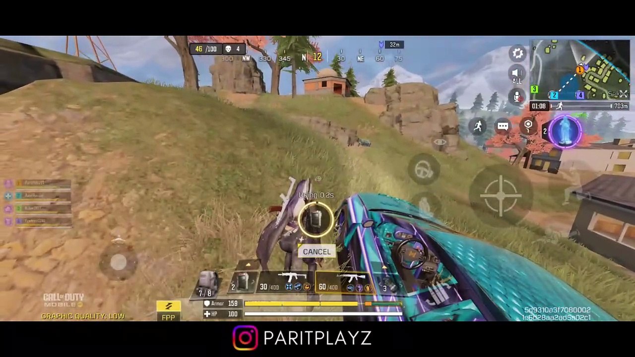 Enemy Tried to Run Me Over 😱 | Call Of Duty Mobile