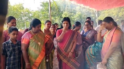 Theni collector office pongal celebration