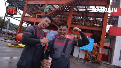 Seluar "Dummy" Tertanggal Menyukarkan Irwan & Asyraf Selesaikan Cabaran