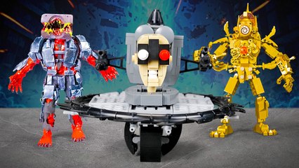 How to Build Your Own LEGO Titan Army 🔥 Terrifying Skibidi Toilet Crafts