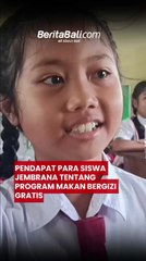 Pendapat Para Siswa Jembrana Tentang Program Makan Bergizi Gratis