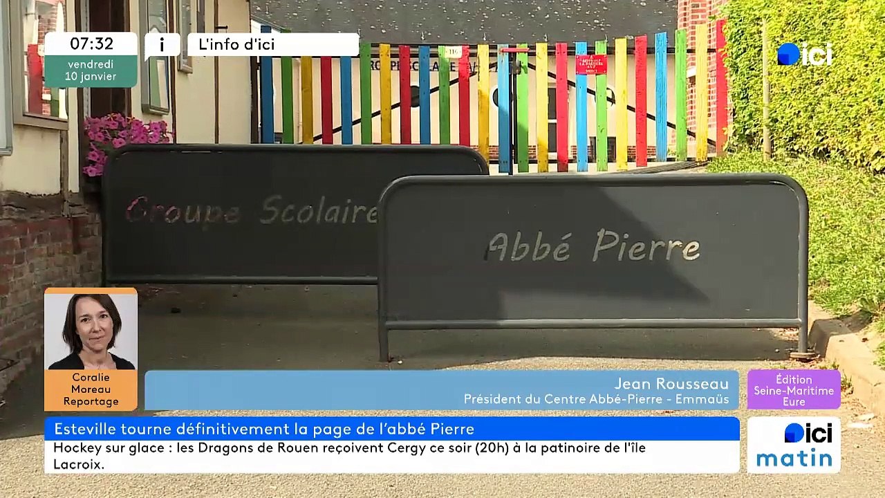 10/01/2025 - ici matin par ici Normandie (Seine-Maritime - Eure) en vidéo