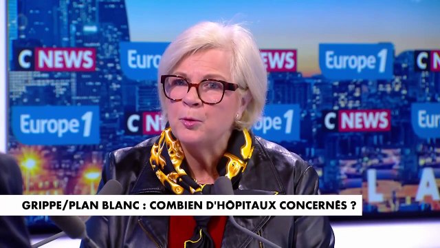 Épidémie de grippe : le plan blanc déclenché dans plusieurs dizaines d'hôpitaux, annonce Catherine Vautrin