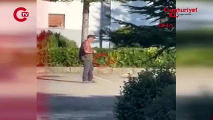 Olta ucuna bağladığı canlı güvercinle av köpeğine eğitim yaptıran kişiye para cezası