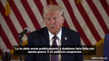 Usa, Trump: "Stiamo organizzando un incontro con Putin"