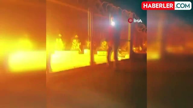 Batı Şeria'da Yahudi Yerleşimciler Filistin Köyündeki Ekinleri Ateşe Verdi