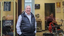 UK's longest serving barber still cutting hair after 65 years