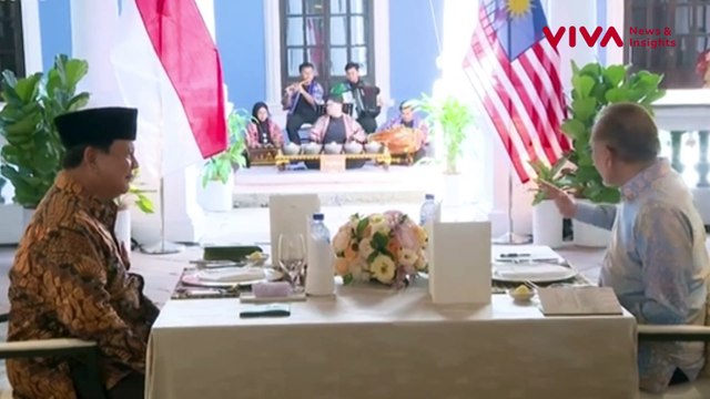 Momen Akrab Prabowo Subianto dan PM Malaysia Bak Bestie