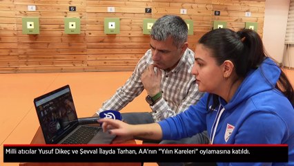Milli atıcılar Yusuf Dikeç ve Şevval İlayda Tarhan yılın karesini seçti