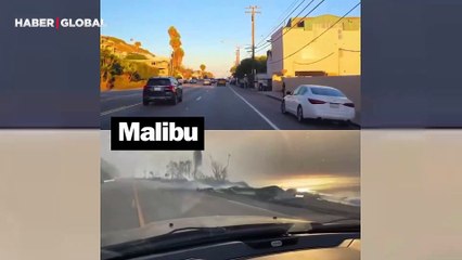 Amerika’nın en pahalı evlerinin bulunduğu Malibu, yangınlar sonrası son hali ile böyle görüntülendi
