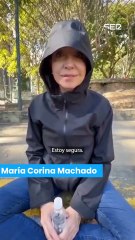 María Corina Machado reaparece tras la concentración contra Maduro