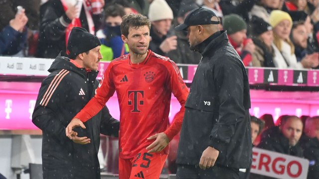 Kompany scherzt: Wenn ich sage, dass Müller Backup ist …