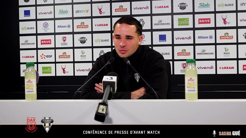 Rugby : Video - Point Presse d'avant-match #DAXCAB