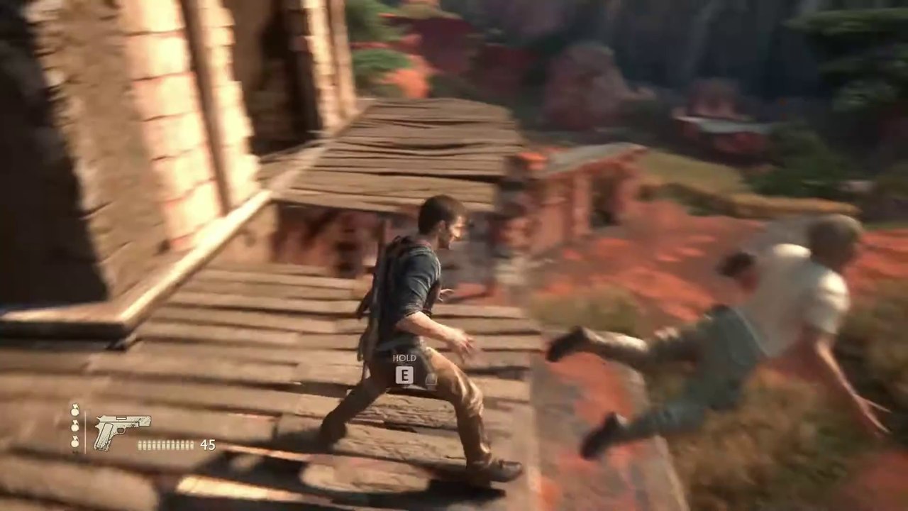 UnCharted4 Stealth Hard Mode - Trails Tower Fight PC #gaming#pcgaming#gameplay#uncharted4