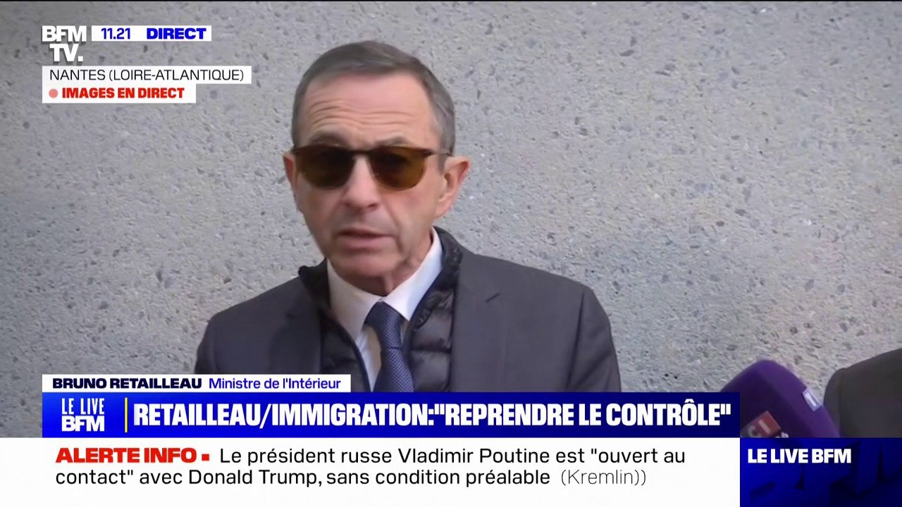 Influenceur algérien renvoyé en France: Bruno Retailleau évoque "le levier de l'aide au développement, où on a besoin de réciprocité"