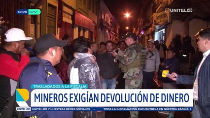 Camioneta que llevaba cerca de Bs 6 millones fue retenida y luego liberada, el dinero era de una cooperativa minera