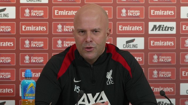Liverpool's Slot on romance of the FA Cup, squad rotation and challenge of facing Accrington (Full Presser)