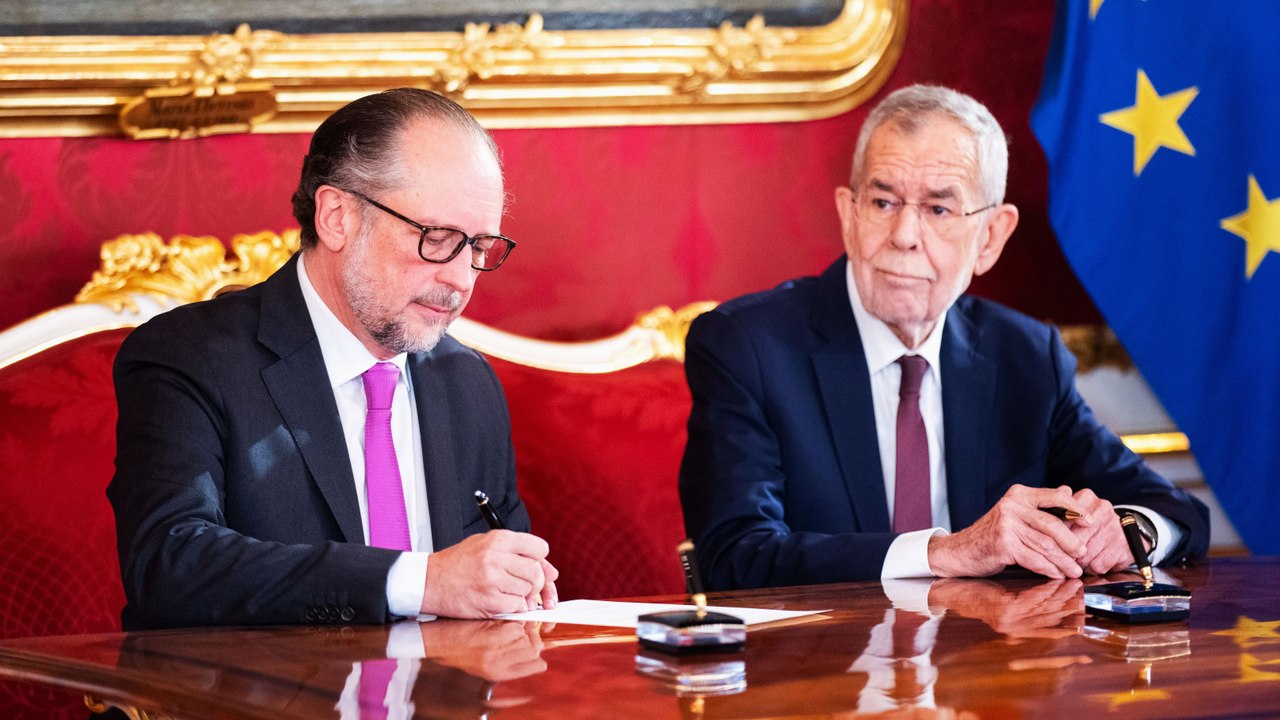 Alexander Schallenberg mit Regierungsführung betraut