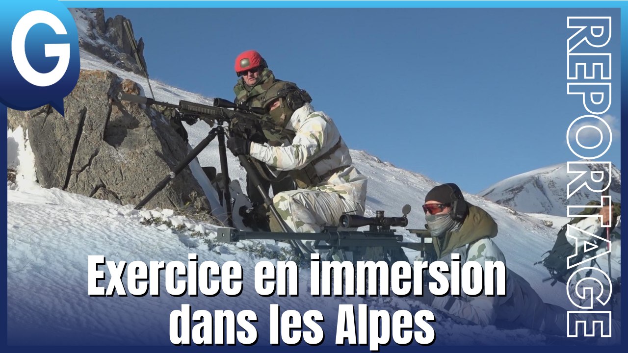 Reportage - Les troupes de montagne en immersion dans les Alpes