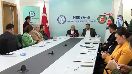 ANKARA - HAK-İŞ Genel Başkanı Arslan'dan Medya-İş Sendikası'na ziyaret (VİDEO EKLENDİ)