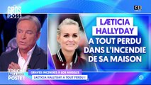 Laeticia Hallyday a tout perdu dans l'incendie de sa maison