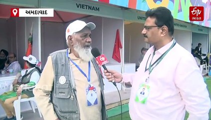 વિદેશી પતંગબાજોનો અમદાવાદમાં જમાવડો, કાઈટ ફેસ્ટિવલમાં ભાગ લઈને થયા અભીભૂત