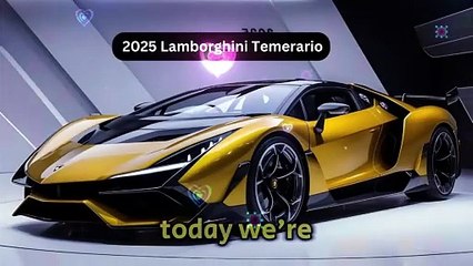 2025 Lamborghini Temporario | The Ultimate Supercar Redefined _ Performance, Design & Tech Revealed!