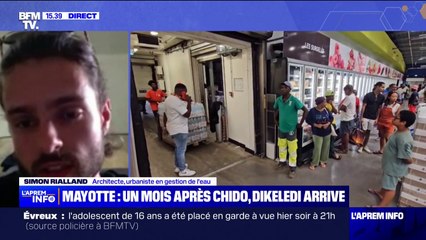 "On s'attend à des dégâts": un mois après Chido, les habitants de Mayotte se préparent au passage du cyclone Dikeledi