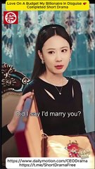 Love On A Budget My Billionaire In Disguise 💕 Completed Short Drama