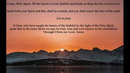 Prayer to the Holy Spirit