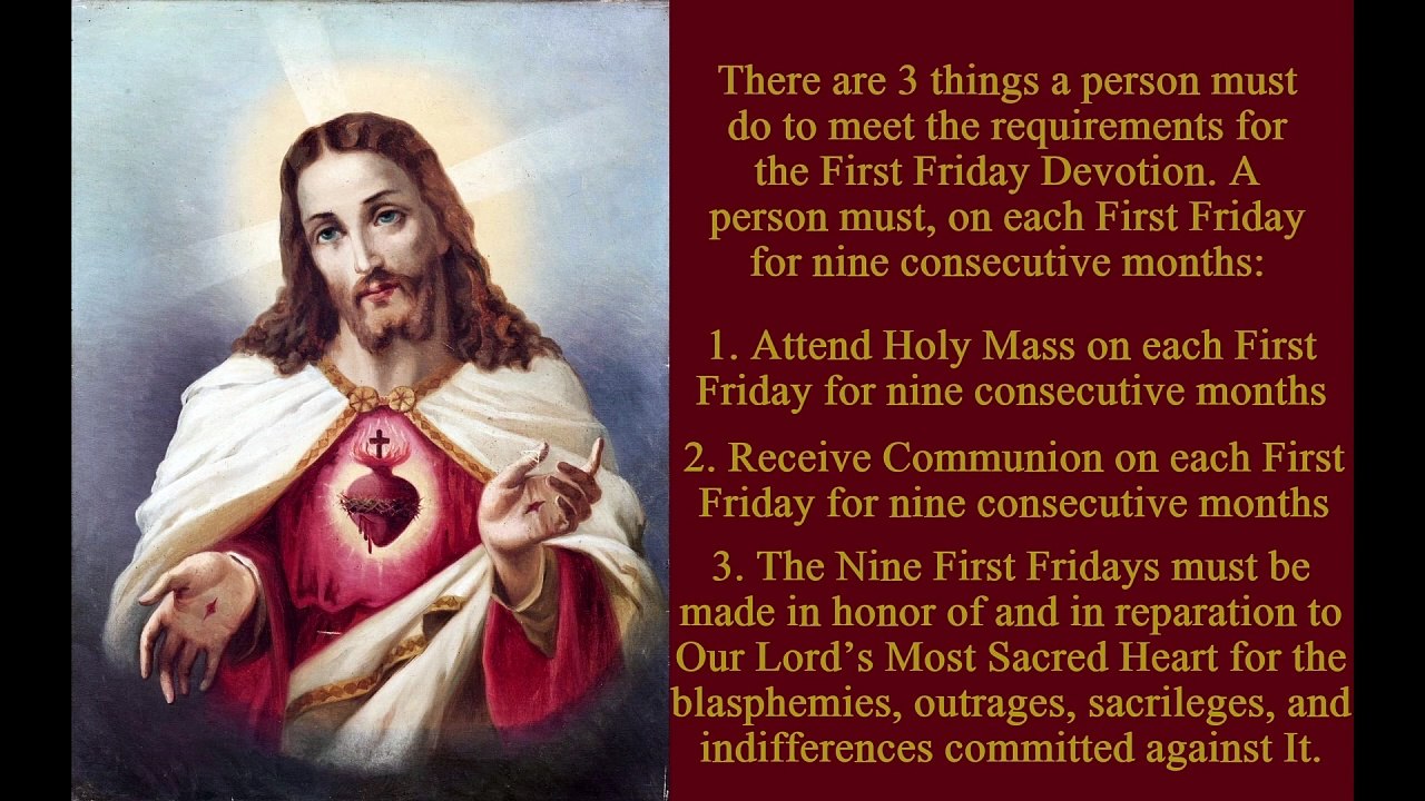 The First Fridays Devotion
