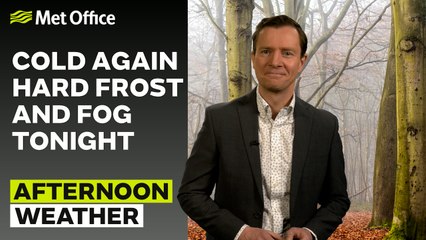 Met Office Afternoon Weather Forecast 10/01/2025 - Cloud and rain southwest