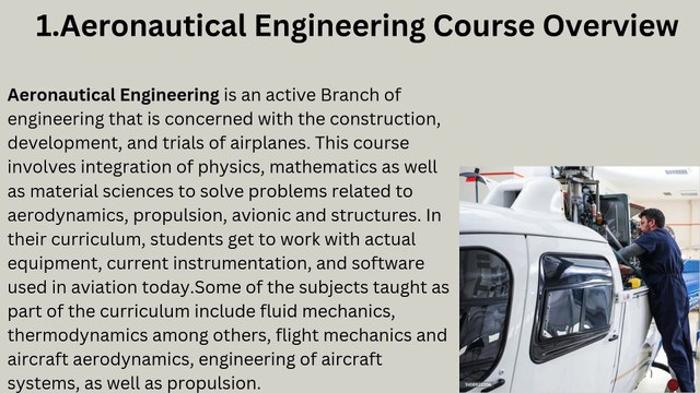 Aeronautical Engineering Study, Skills, and Jobs