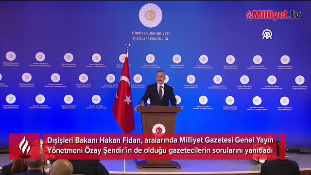 Dışişleri Bakanı Hakan Fidan: YPG'ye gerekirse biz operasyon yaparız