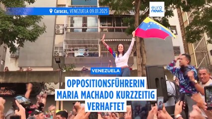 Venezuela: Oppositionsführerin Maria Machado nach Protesten in Caracas kurzzeitig verhaftet