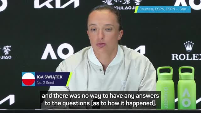 Swiatek says doping ban was 'Worst time of my life'